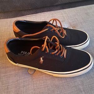 Polo Ralph Lauren
Men's Thorton Canvas Low-Top
Sneaker Black Size 7